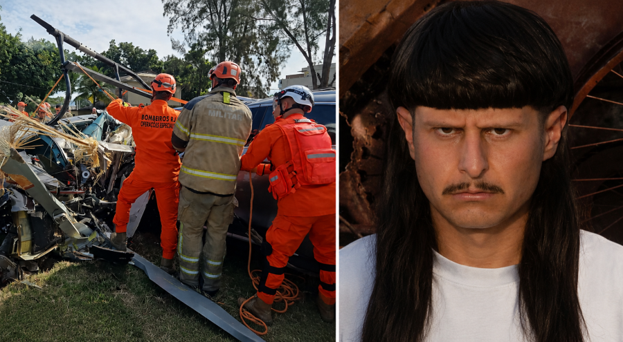 Colisão de dois helicópteros no Rio de Janeiro deixa seis vitimas fatais; cantor americano e YouTuber argentino integravam a lista de passageiros.