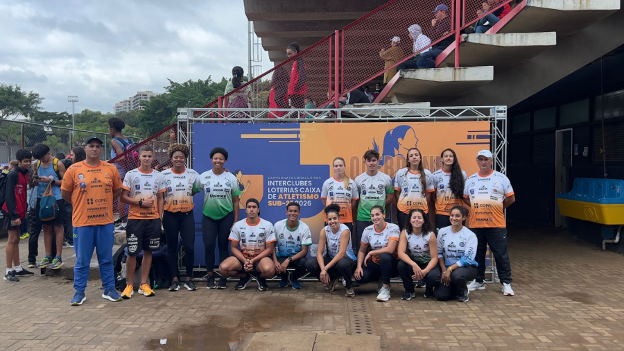 Atletas de Campo Mourão conquistam resultados expressivos no Campeonato Brasileiro Sub-23 de Atletismo