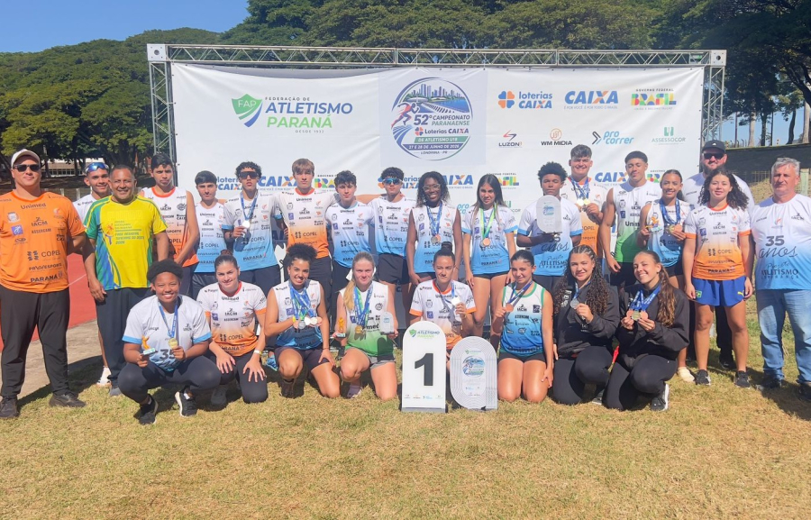 Campo Mourão conquista 16º título feminino no Campeonato Paranaense Sub-18 de Atletismo